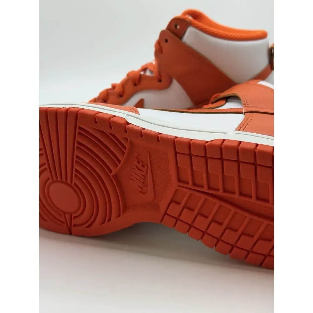 Nike Dunk High Syracuse Orange Blaze White DD1399-101 Women’s Size 8